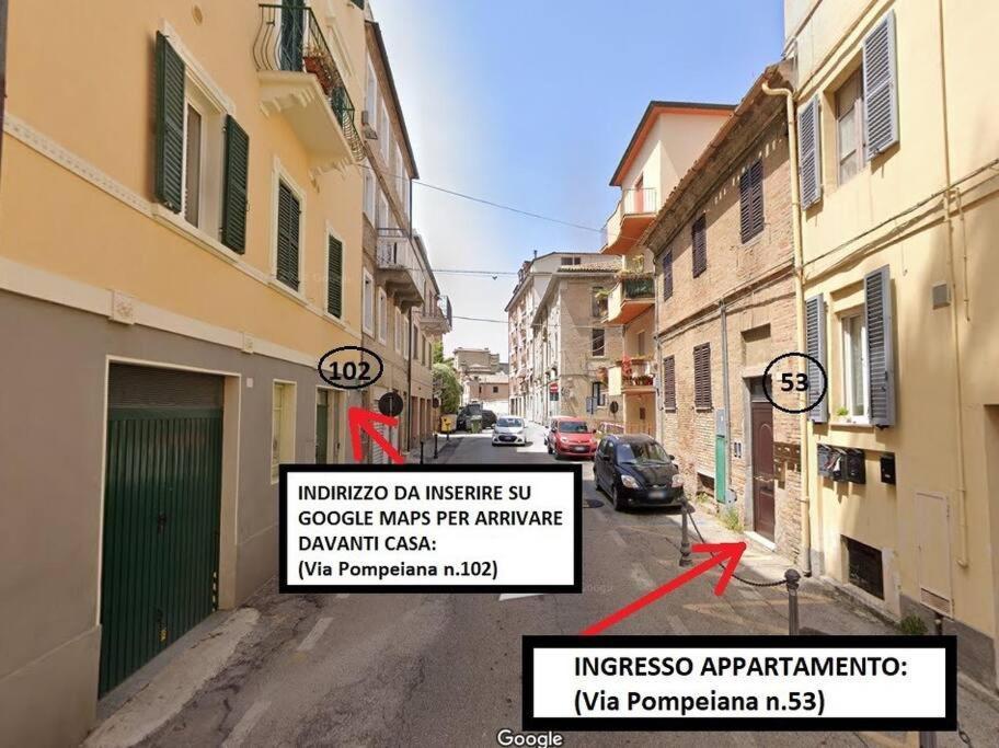 Osimo Nel Cuore Del Centro, Free Wi-Fi E Netflixアパートメント エクステリア 写真